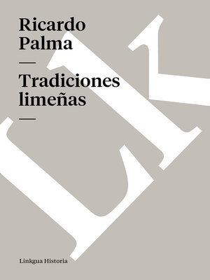 cover image of Tradiciones limeñas